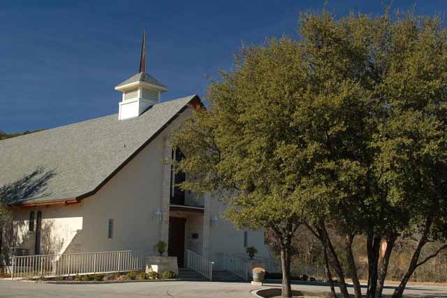 Concan Baptist Church on Highway 83